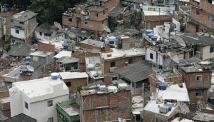 Santa Marta favela in Rio de Janeiro